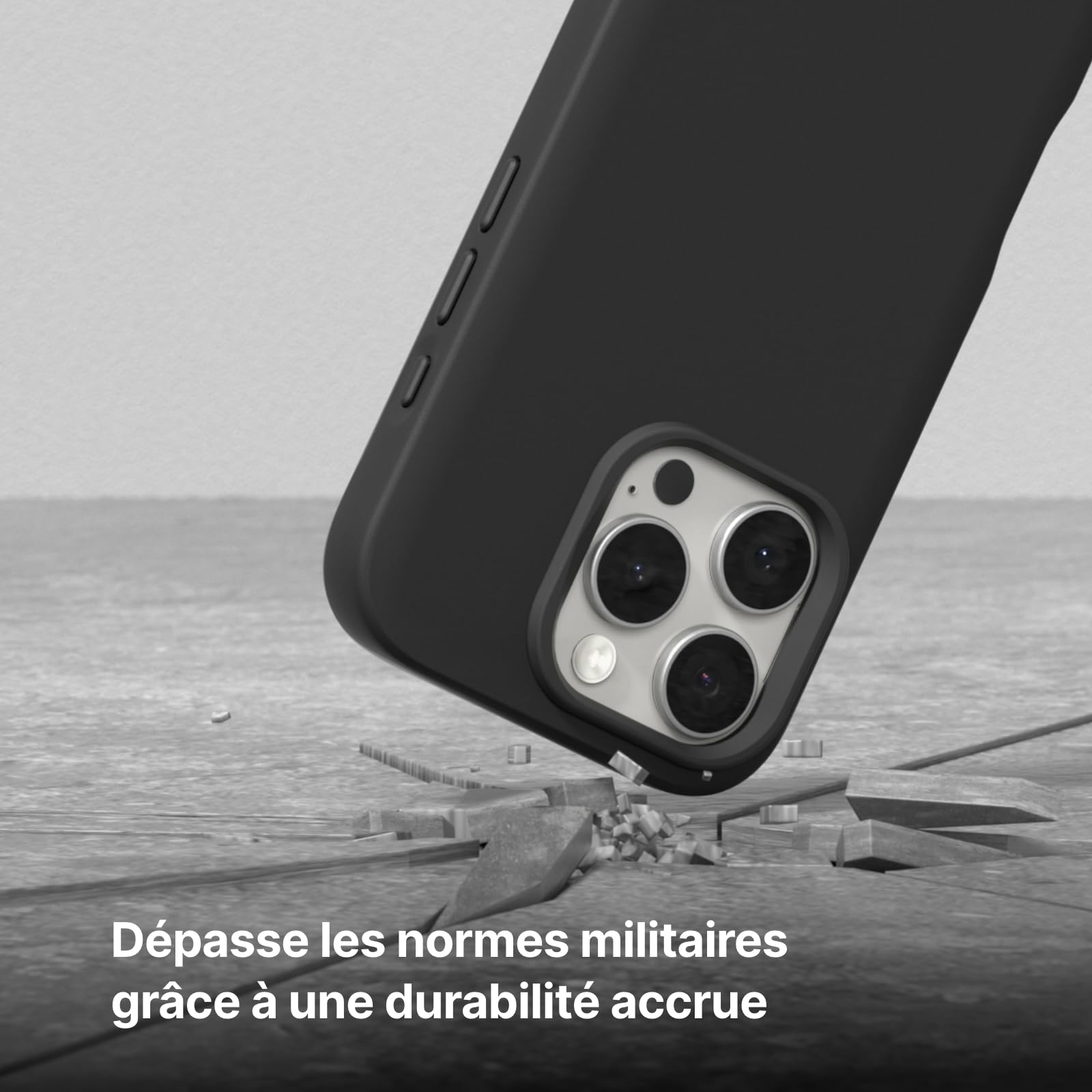 RHINOSHIELD SolidX - Coques Antichoc MagSafe iPhone 15/16 Pro & Pro Max PhoneShield