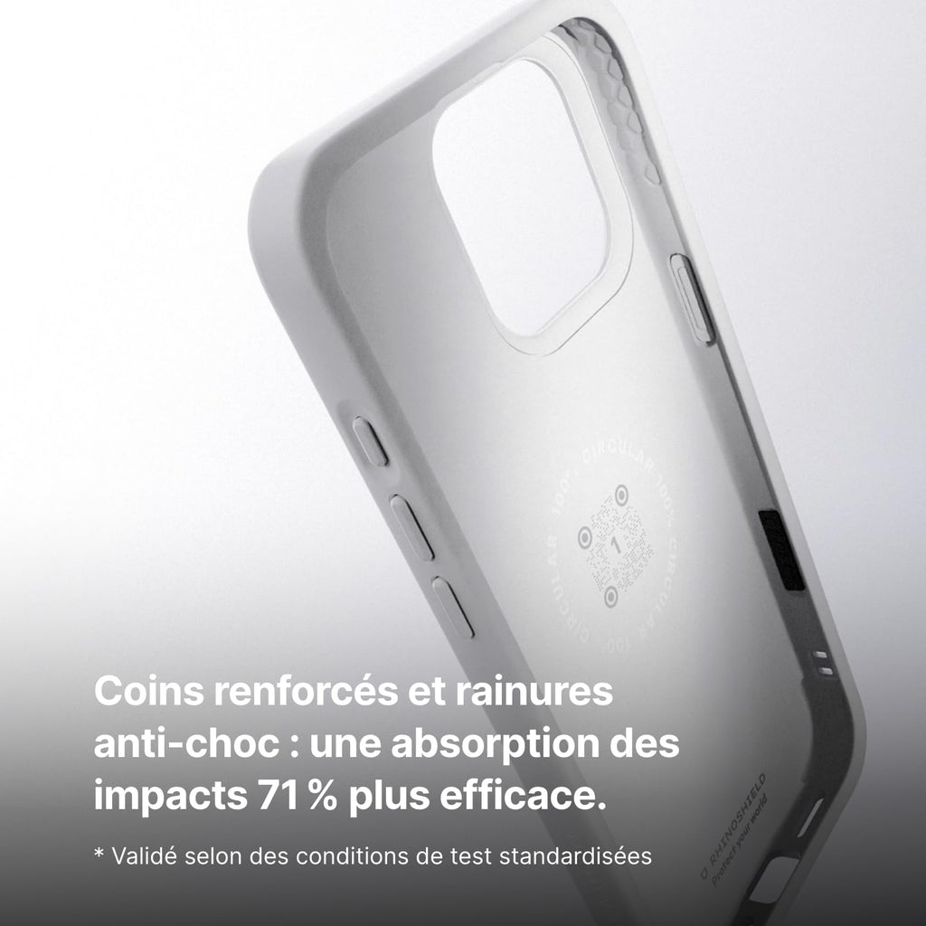 RHINOSHIELD SolidX - Coques Antichoc MagSafe iPhone 15/16 Pro & Pro Max PhoneShield