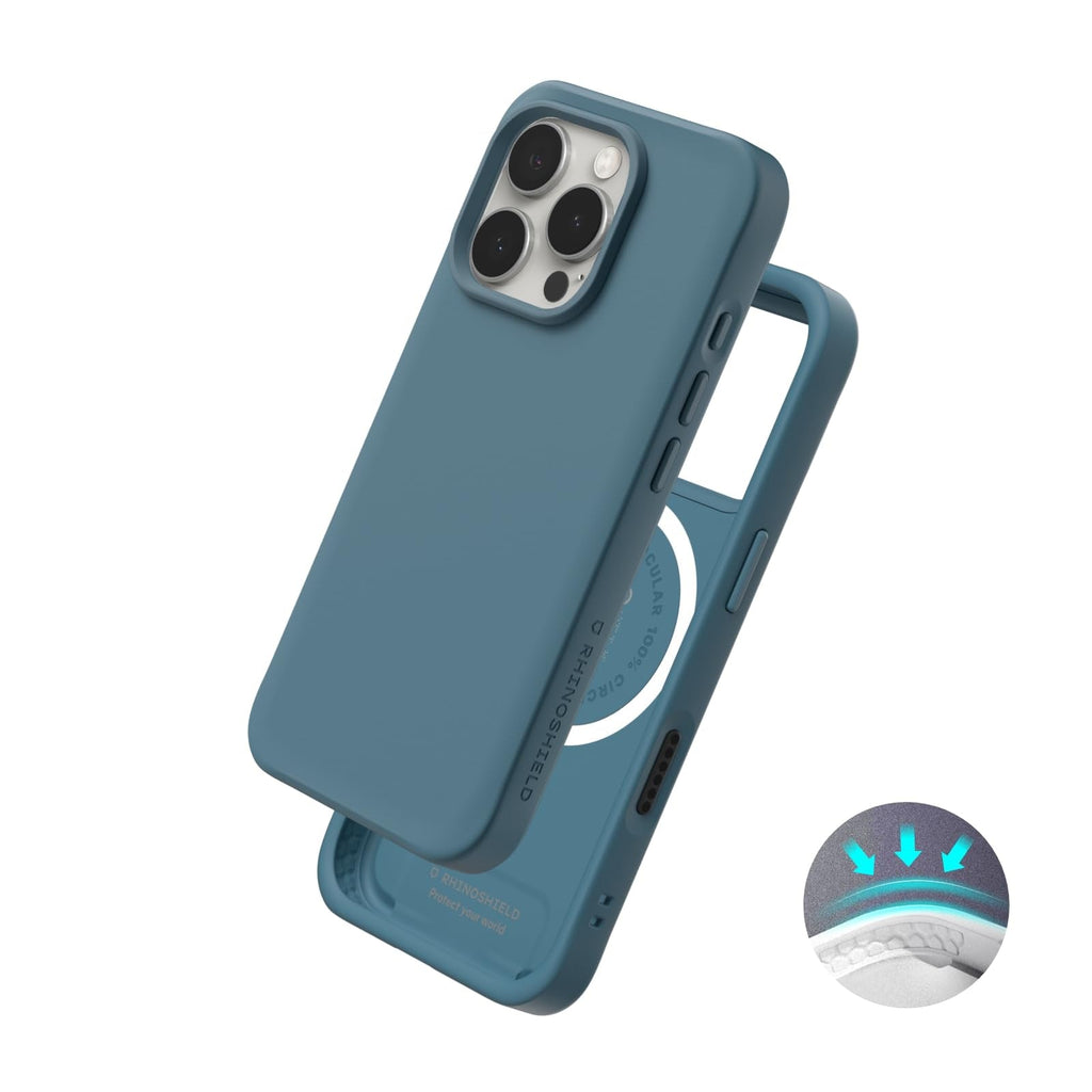 RHINOSHIELD SolidSuit - Coques Antichoc Premium iPhone 15/16 Pro & Pro Max PhoneShield