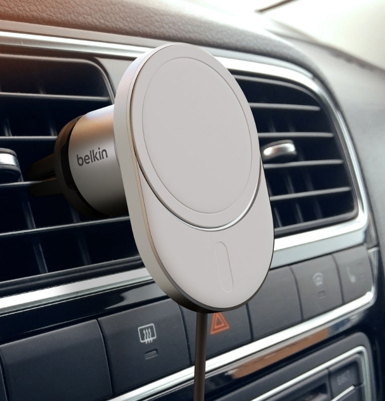 Chargeur Voiture Belkin Magsafe Qi2 15W - Charge rapide magnétique pour iPhone 🚗 ⚡️ PhoneShield