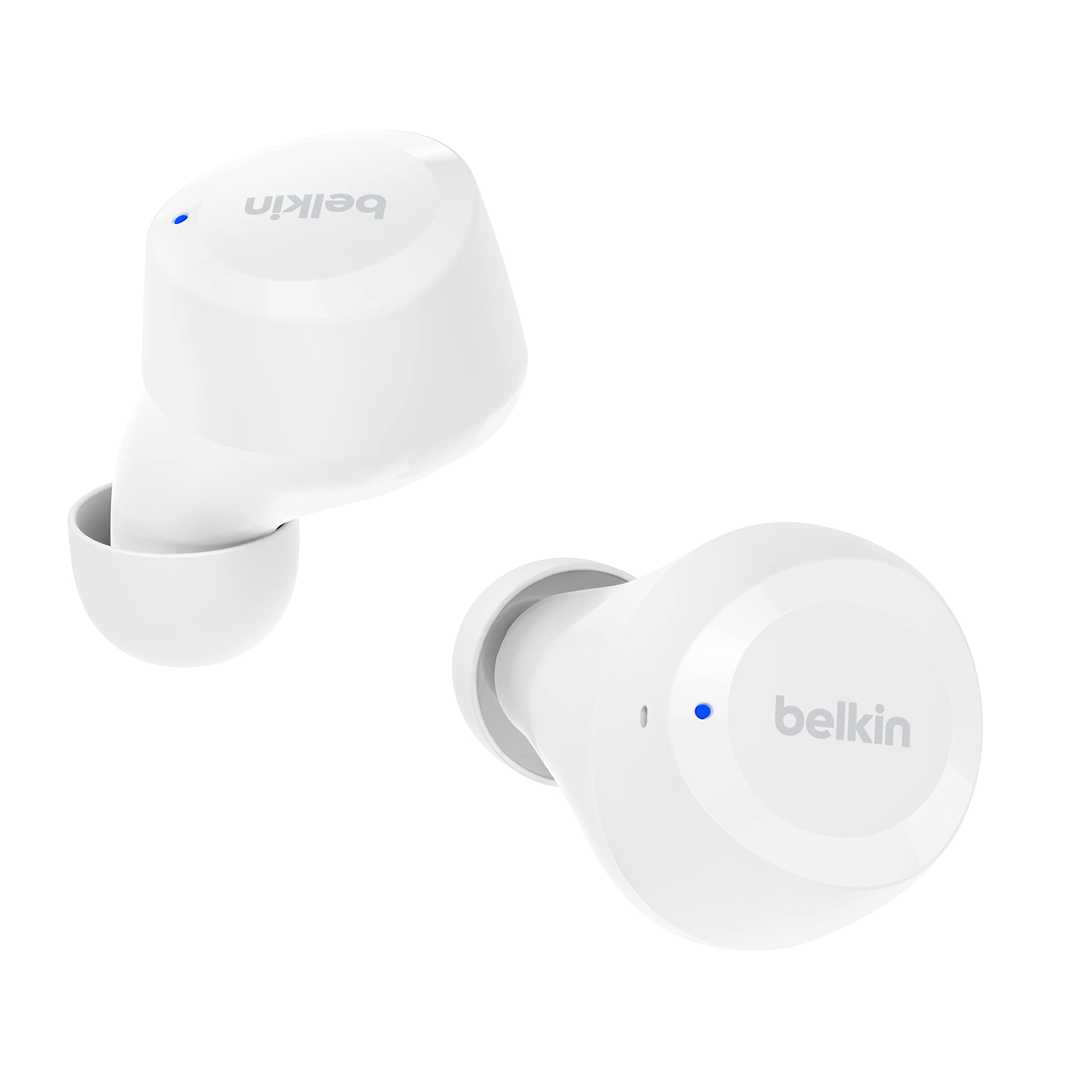 Belkin SoundForm Bolt - Écouteurs Bluetooth Sans fil IPX4 Autonomie 28h & Son Clair PhoneShield