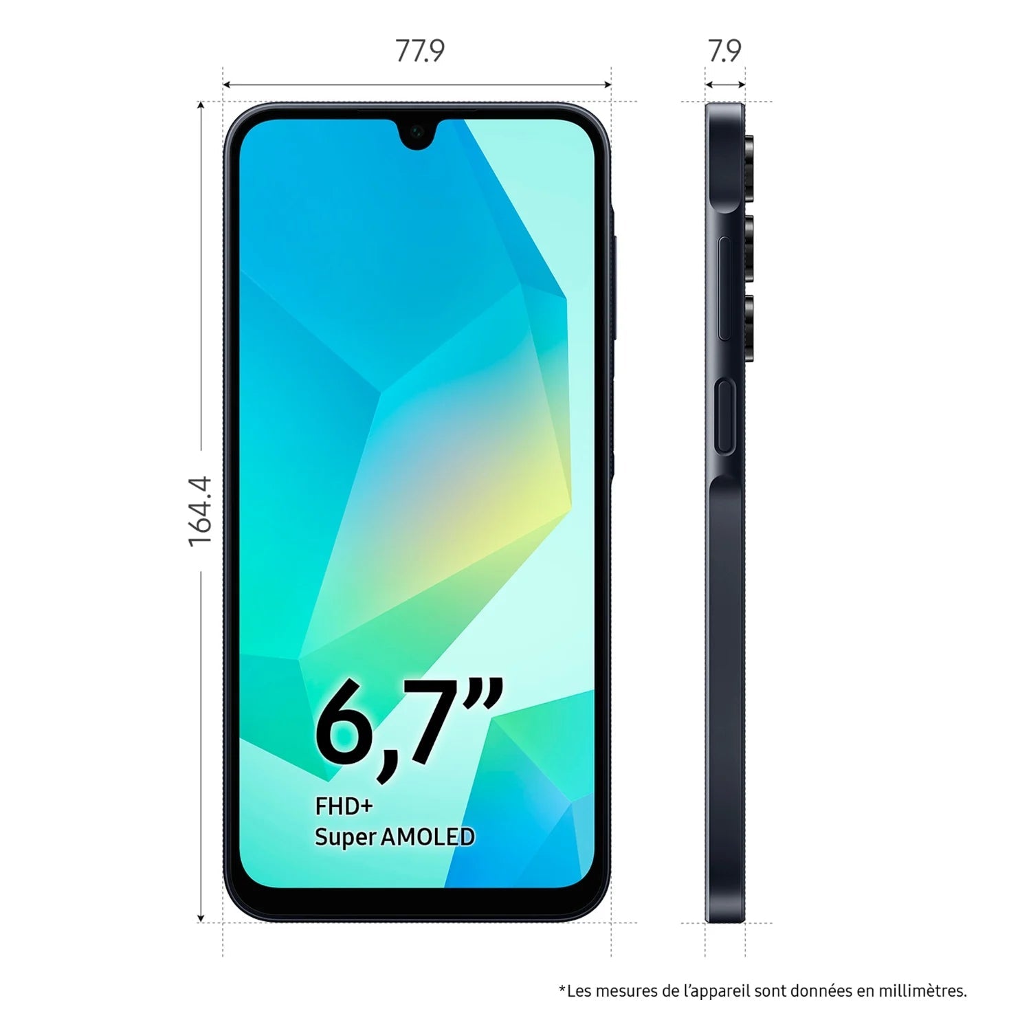 Samsung Galaxy A16 4G - 128 Go, 4 Go RAM | Écran 6,7" FHD+, 50 MP, Batterie 5000 mAh - Neuf & Garantie 2 ans PhoneShield