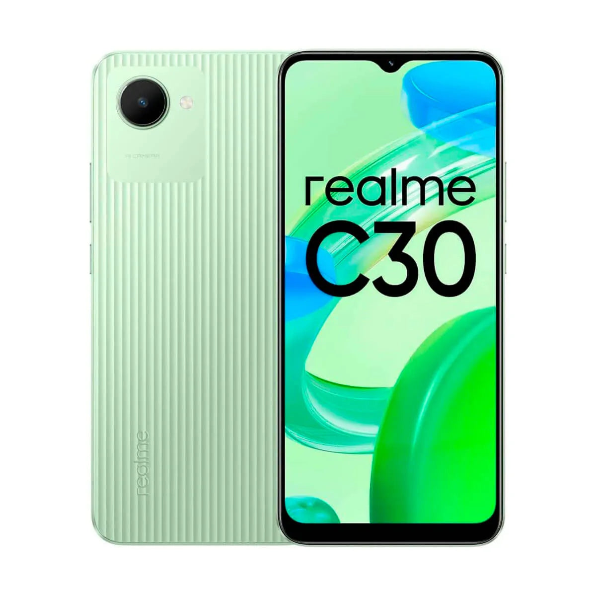 Realme C30 32 Go (2 Go RAM) - Écran 6,5" HD+, Batterie 5000 mAh, Android 11 - Neuf & Garanti 1 an PhoneShield