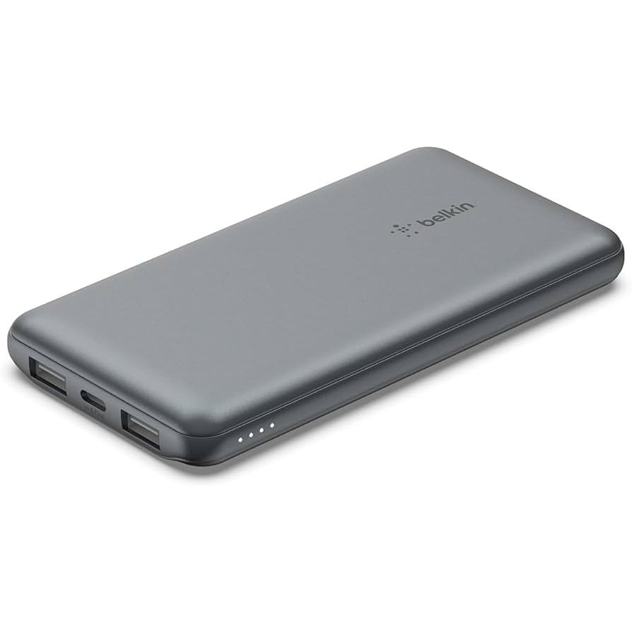 Belkin Power Bank 10 000 mAh 15W | Batterie externe compacte USB-C PhoneShield