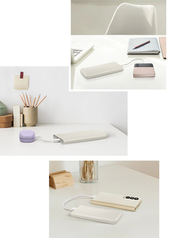 Samsung Power Bank 10 000 mAh 25W | Batterie externe charge rapide USB-C PhoneShield